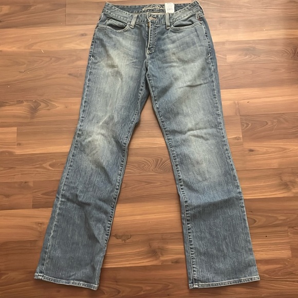 Eddie Bauer Jeans Size 4R lightwash - Picture 2 of 10